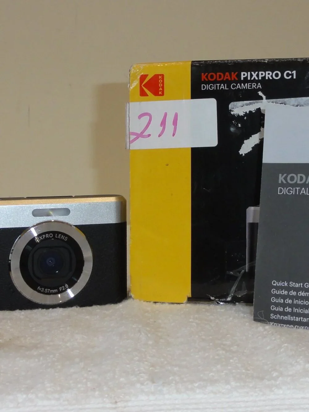 KODAK PIXPRO C1 Digital Camera - Black - C1 EXCELLENT CONDITION!